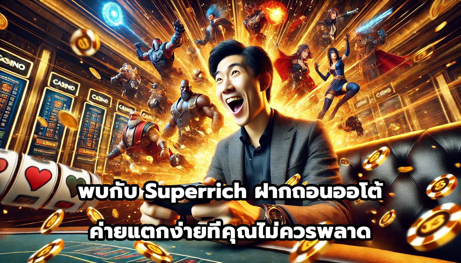Superrich ฝากถอนออโต้ ค่ายแตกง่ายที่คุณไม่ควรพลาด-3
