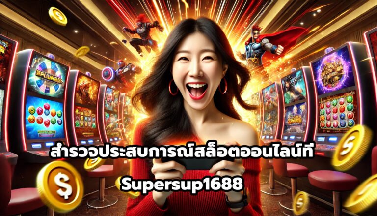 สำรวจประสบการณ์สล็อตออนไลน์ที่ Supersup1688-12